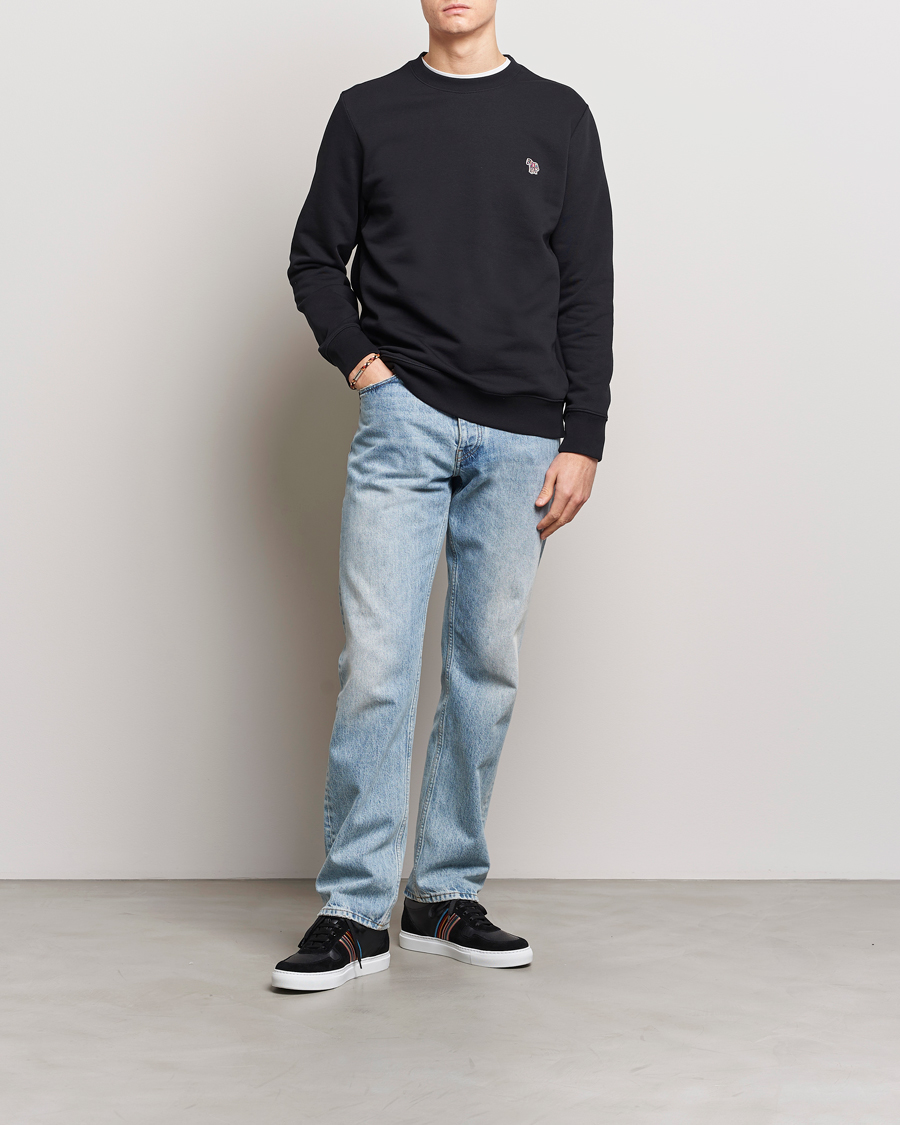 Herre | Gensere | PS Paul Smith | Zebra Organic Cotton Sweatshirt Black