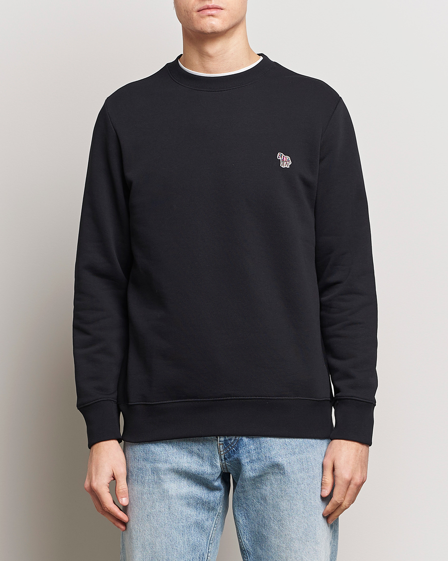 Herre | Gensere | PS Paul Smith | Zebra Organic Cotton Sweatshirt Black