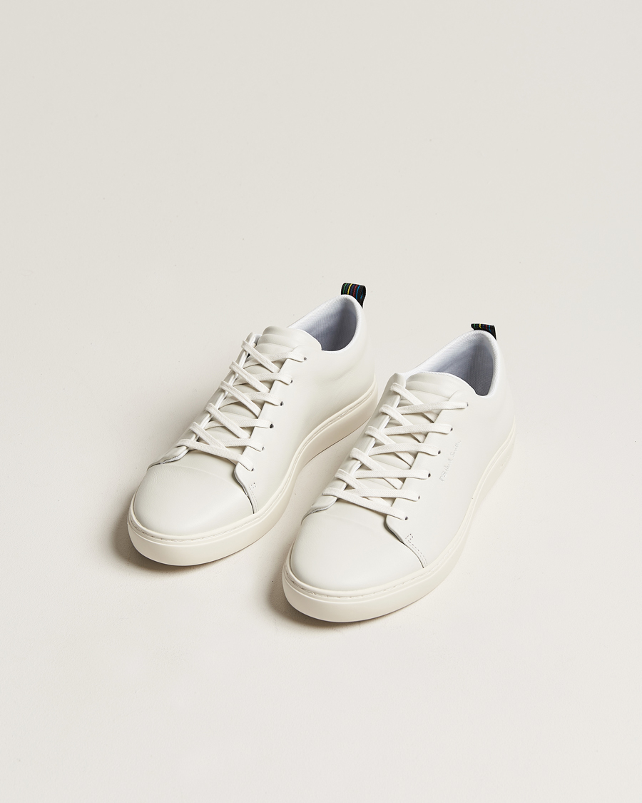 Herre | Hvite sneakers | PS Paul Smith | Lee Leather Sneaker White