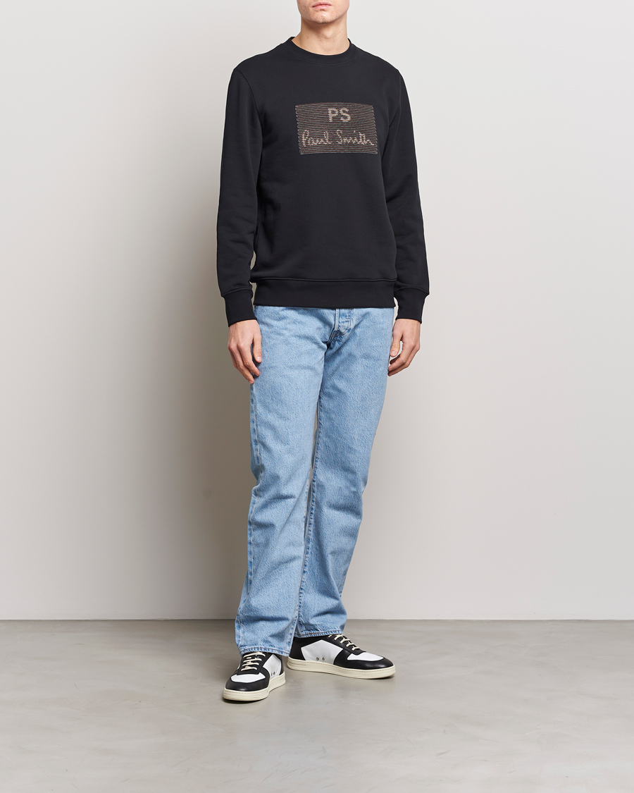 Herre | Gensere | PS Paul Smith | PS Crew Neck Sweatshirt Black