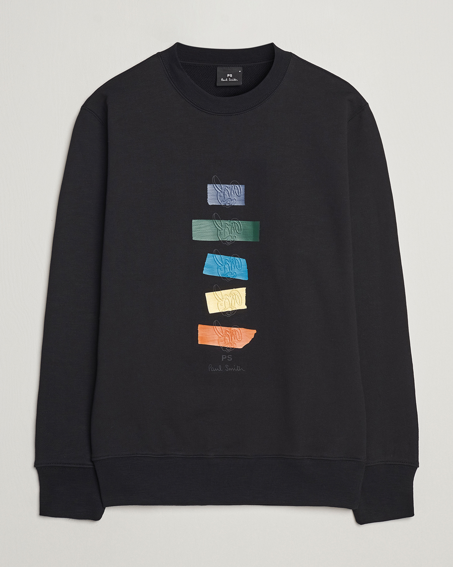 Herre | Gensere | PS Paul Smith | Rabbits Crew Neck Sweatshirt Black