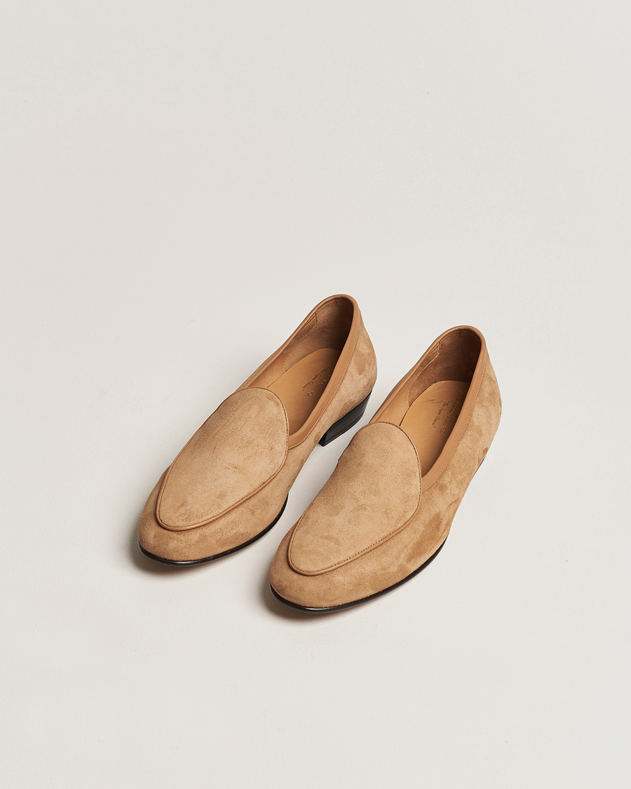 Herre | Baudoin & Lange | Baudoin & Lange | Sagan Classic Loafers Sahara Suede