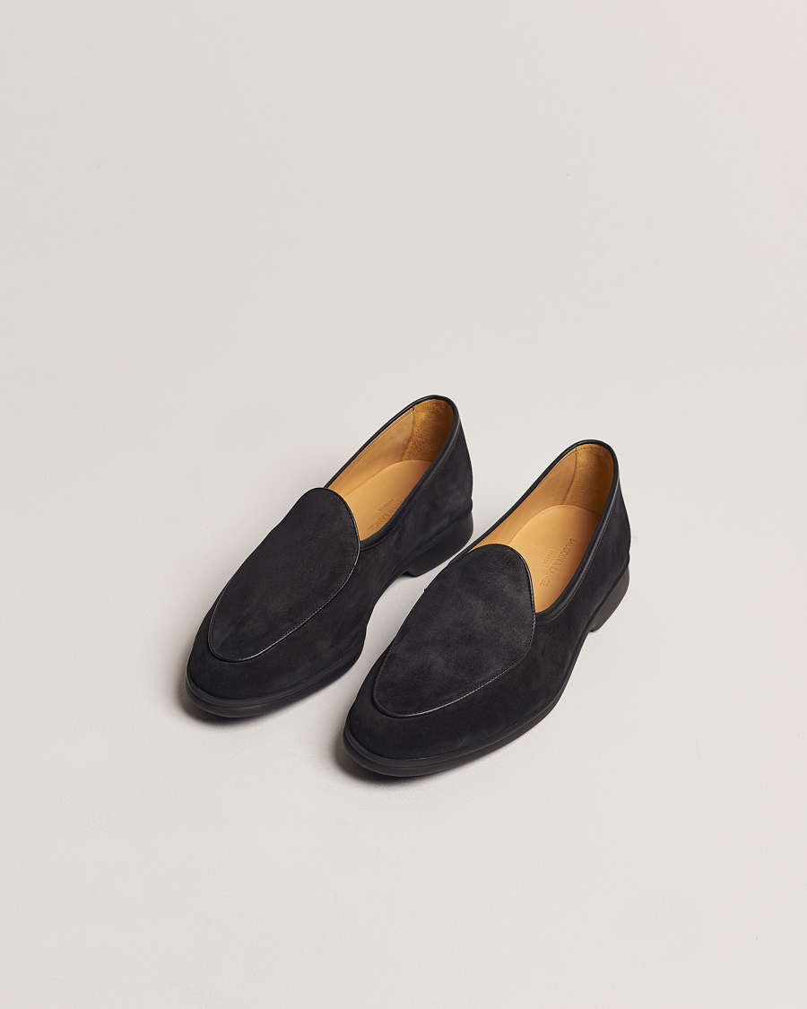 Herre | Nye varemerker | Baudoin & Lange | Stride Loafers Black Suede