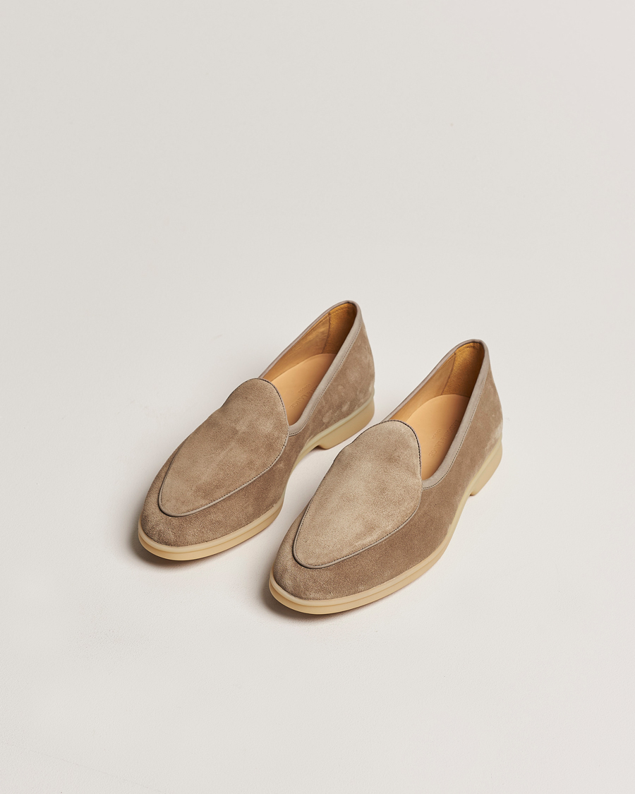 Herr |  | Baudoin & Lange | Stride Loafers Taupe Suede