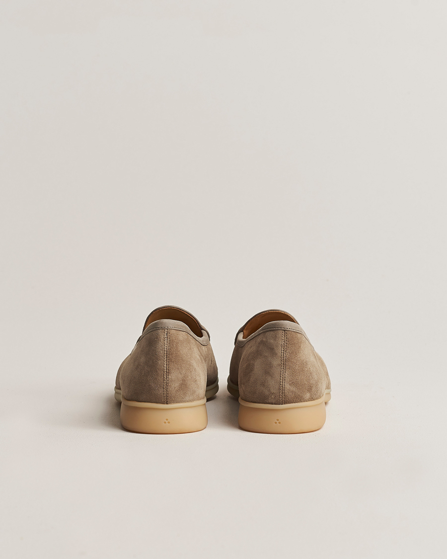 Herre | Loafers | Baudoin & Lange | Stride Loafers Taupe Suede