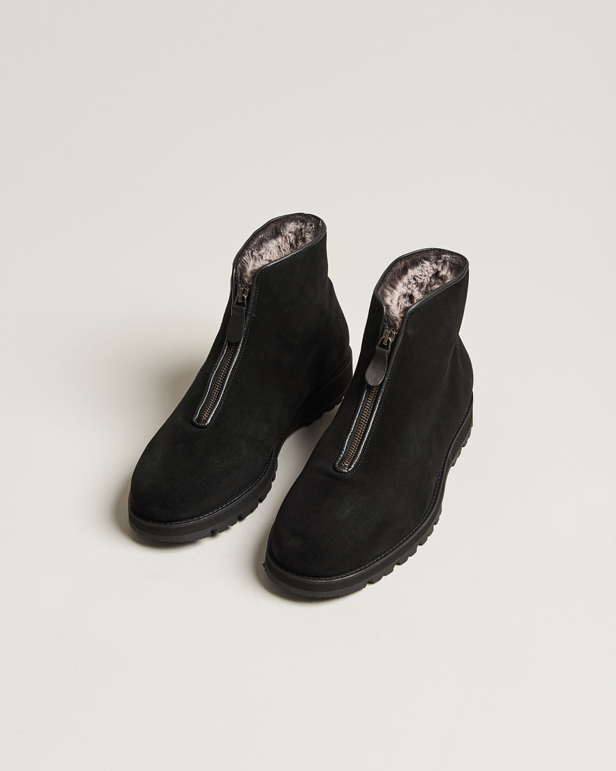 Herre | Støvler | Myrqvist | Funäs Boot Black Suede