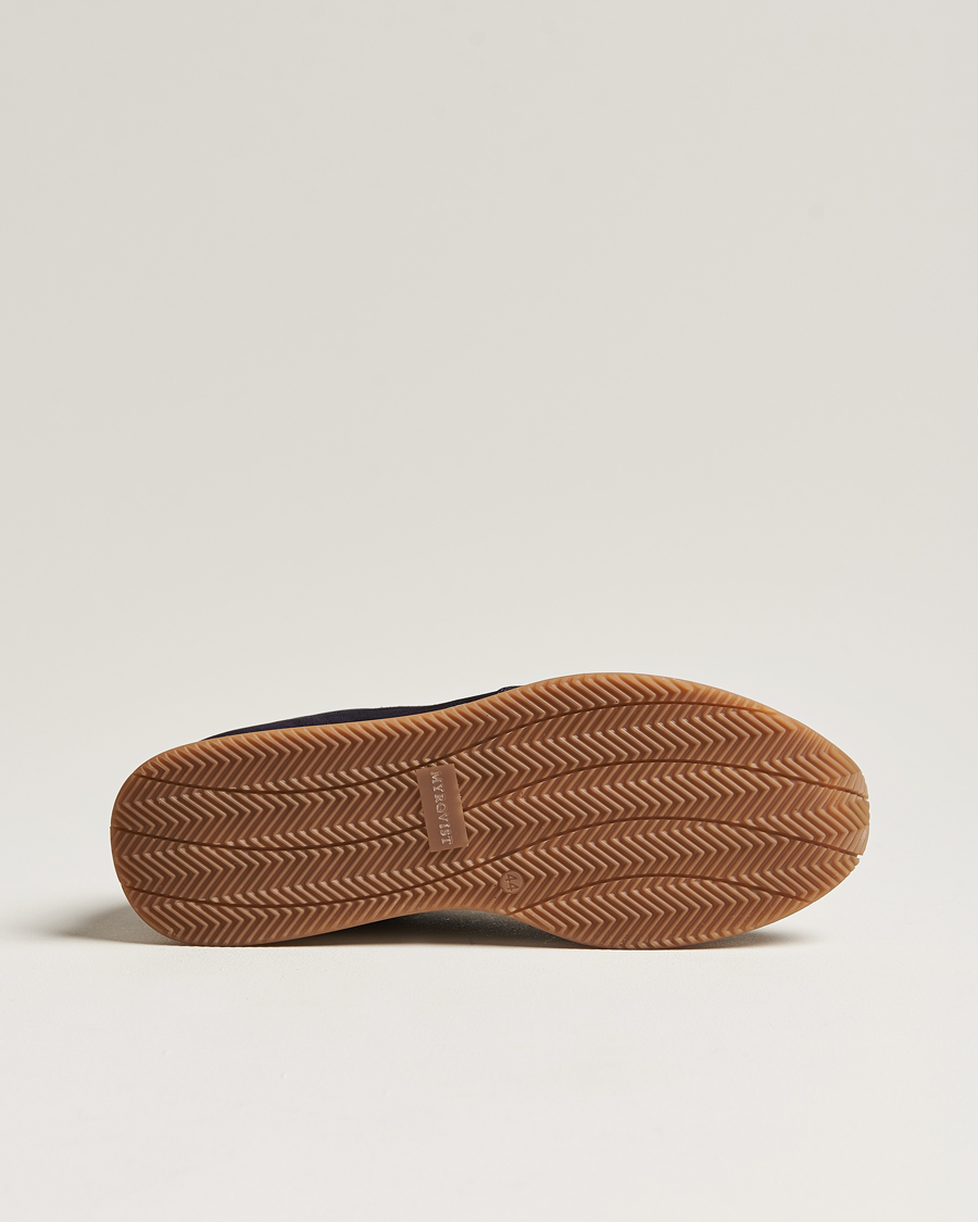 Herre | Sneakers | Myrqvist | Stensund Running Sneaker Navy Suede