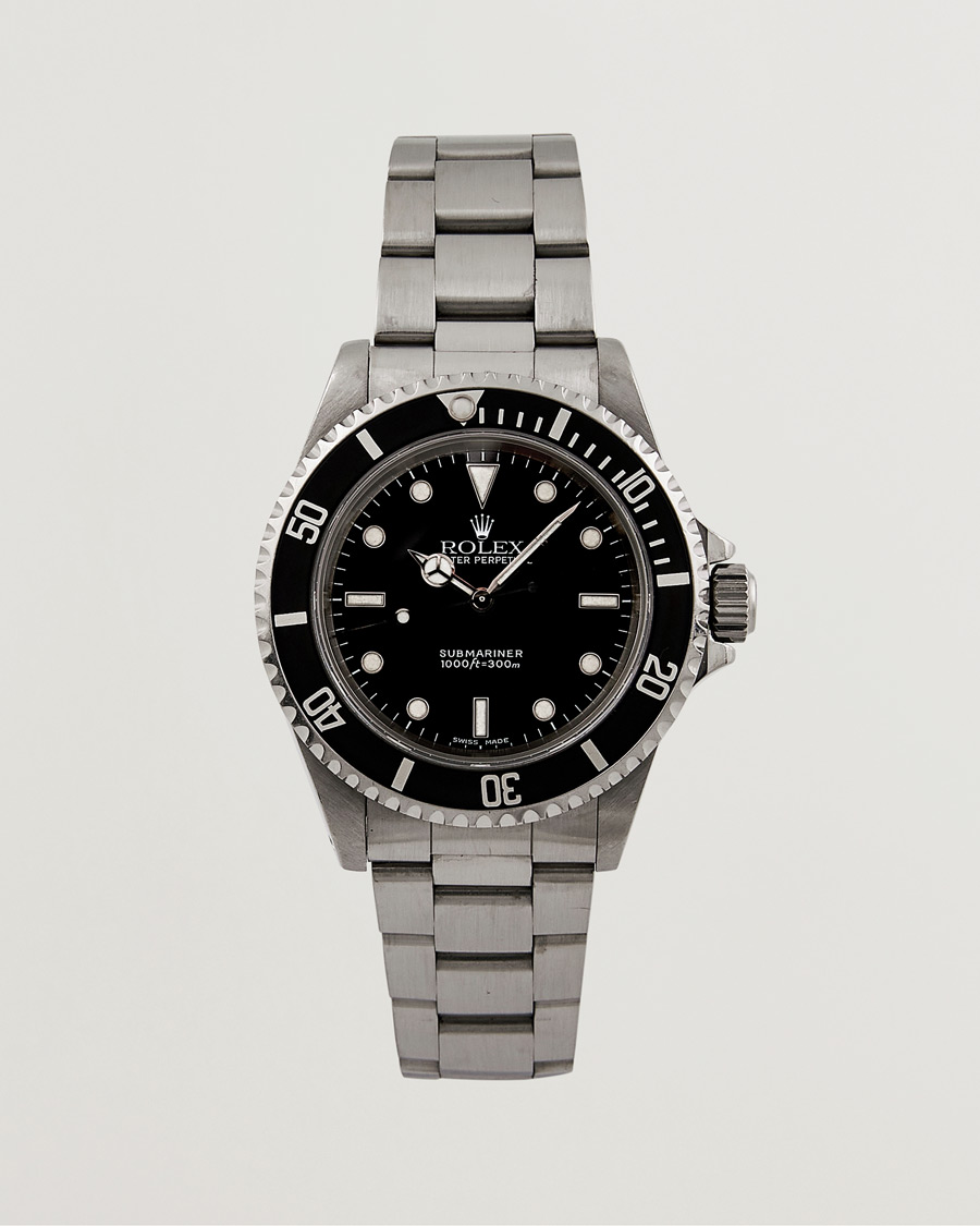 Herre | Rolex Pre-Owned Submariner 14060 Oyster Perpetual Steel Black | Rolex Pre-Owned | Submariner 14060 Oyster Perpetual Steel Black