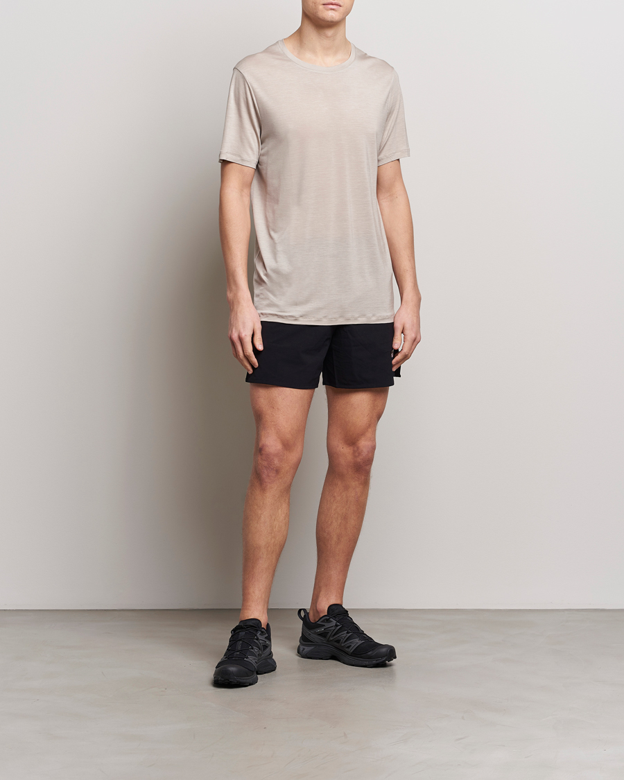 Herre | T-Shirts | Houdini | Tree Tencel T-Shirt Sandstorm