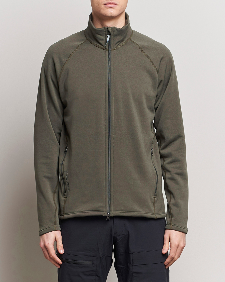 Herr | Active | Houdini | Power Up Jacket Baremark Green