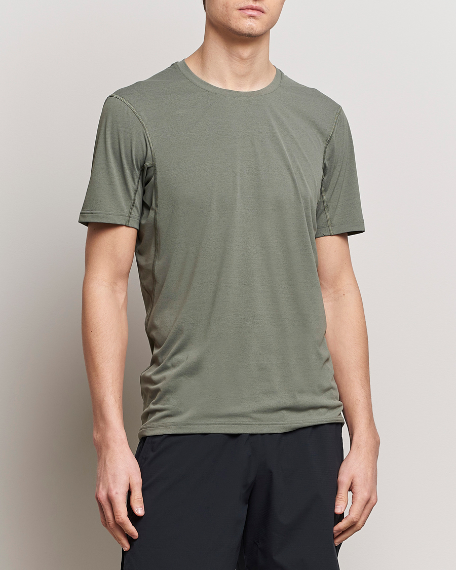 Herre | Klær | Houdini | Pace Air Featherlight T-Shirt Geyser Grey