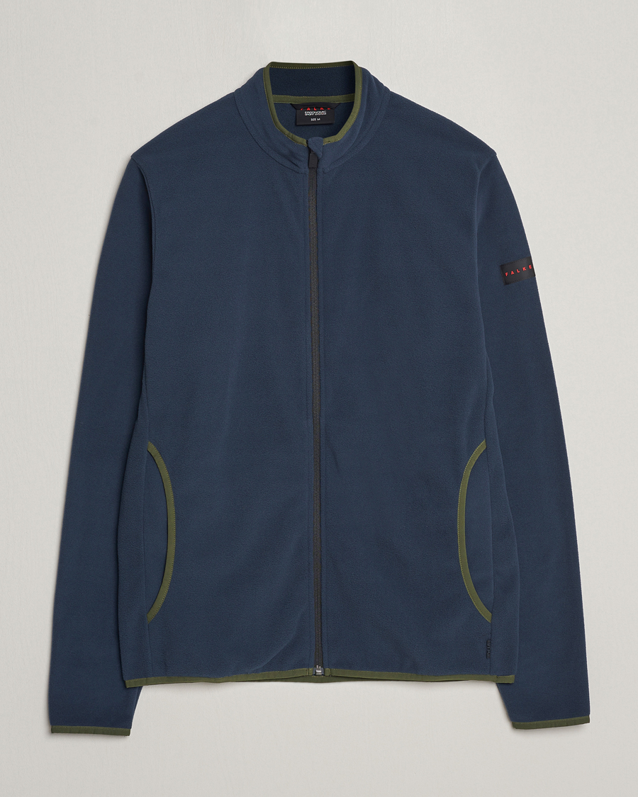 Herre | Gensere | Falke Sport | Falke Fleece Jacket Space Blue