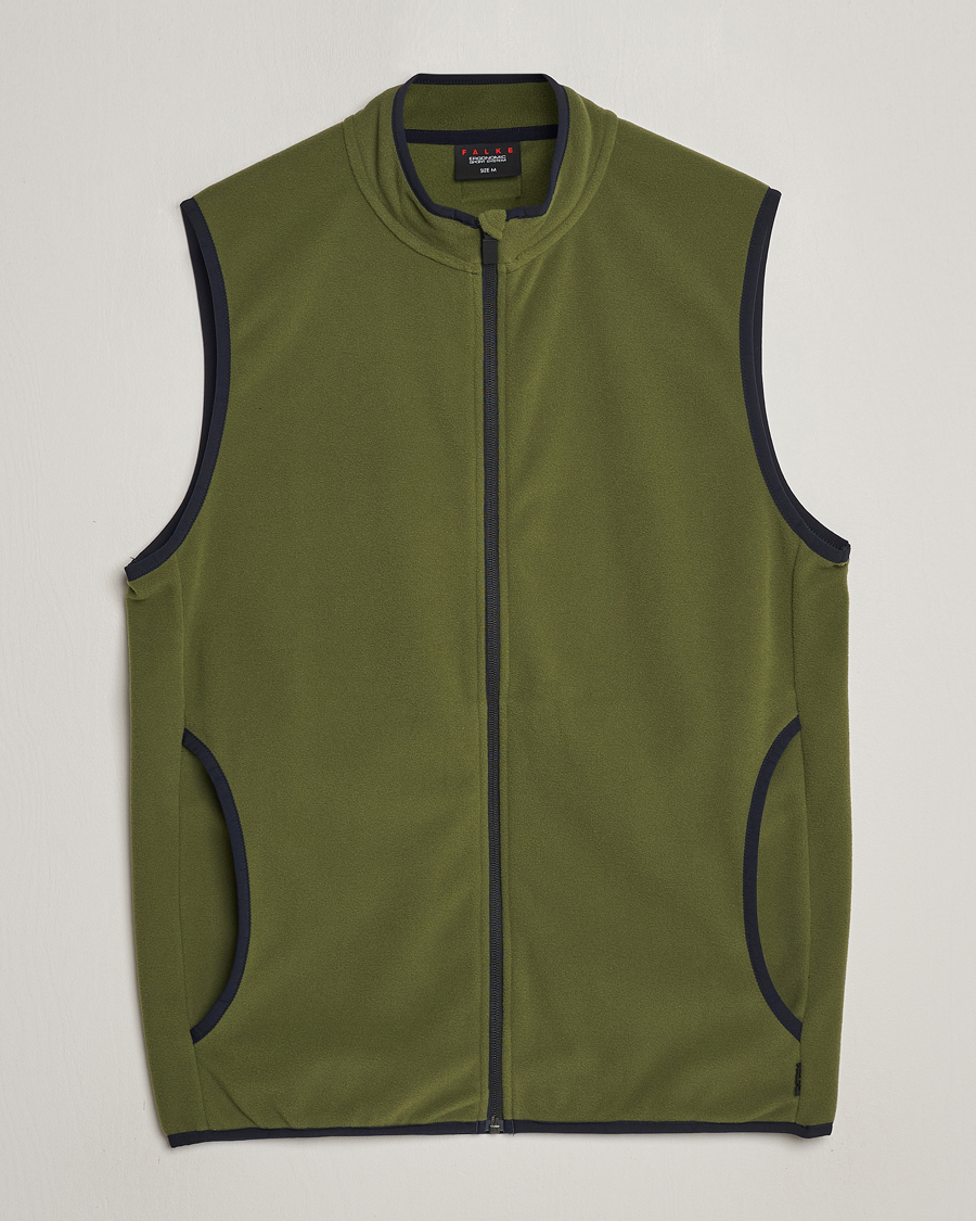 Herre | Gensere | Falke Sport | Falke Fleece Vest Herb