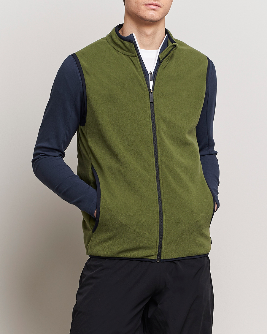 Herre | Klær | Falke Sport | Falke Fleece Vest Herb