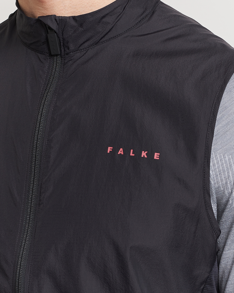 Herre | Gensere | Falke Sport | Falke Recycled Running Vest Black