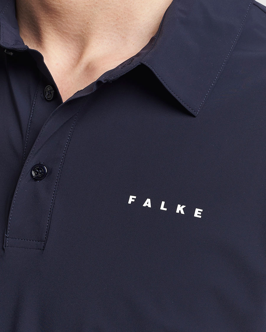 Herre | Pikéer | Falke Sport | Falke Performance Polo Shirt Space Blue