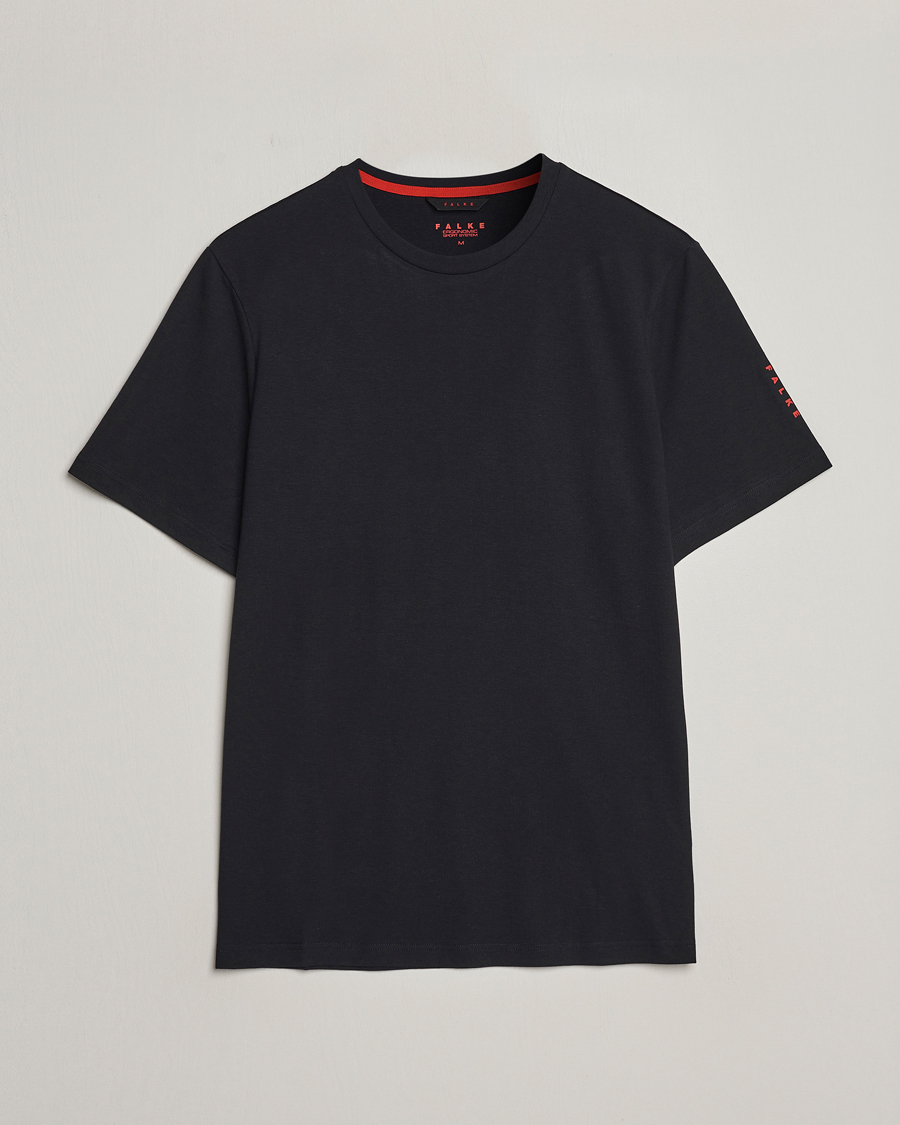 Herre | T-Shirts | Falke Sport | Falke Core Running T-Shirt Black