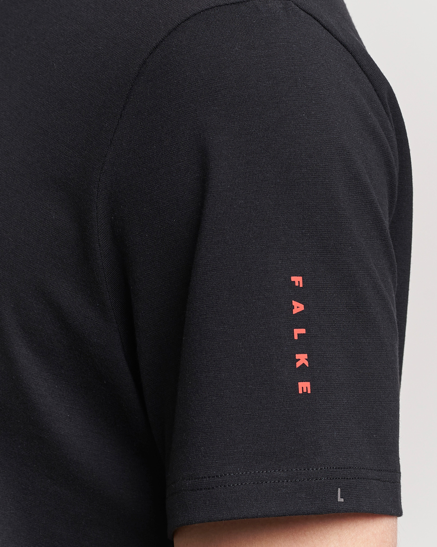 Herre | T-Shirts | Falke Sport | Falke Core Running T-Shirt Black