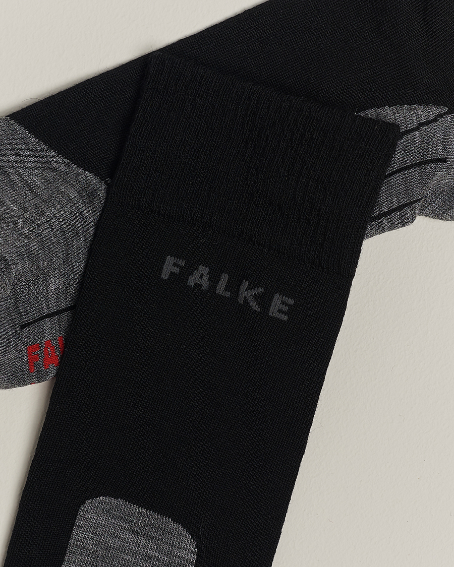 Herre | Klær | Falke Sport | Falke TK5 Wander Trekking Socks Black Mix