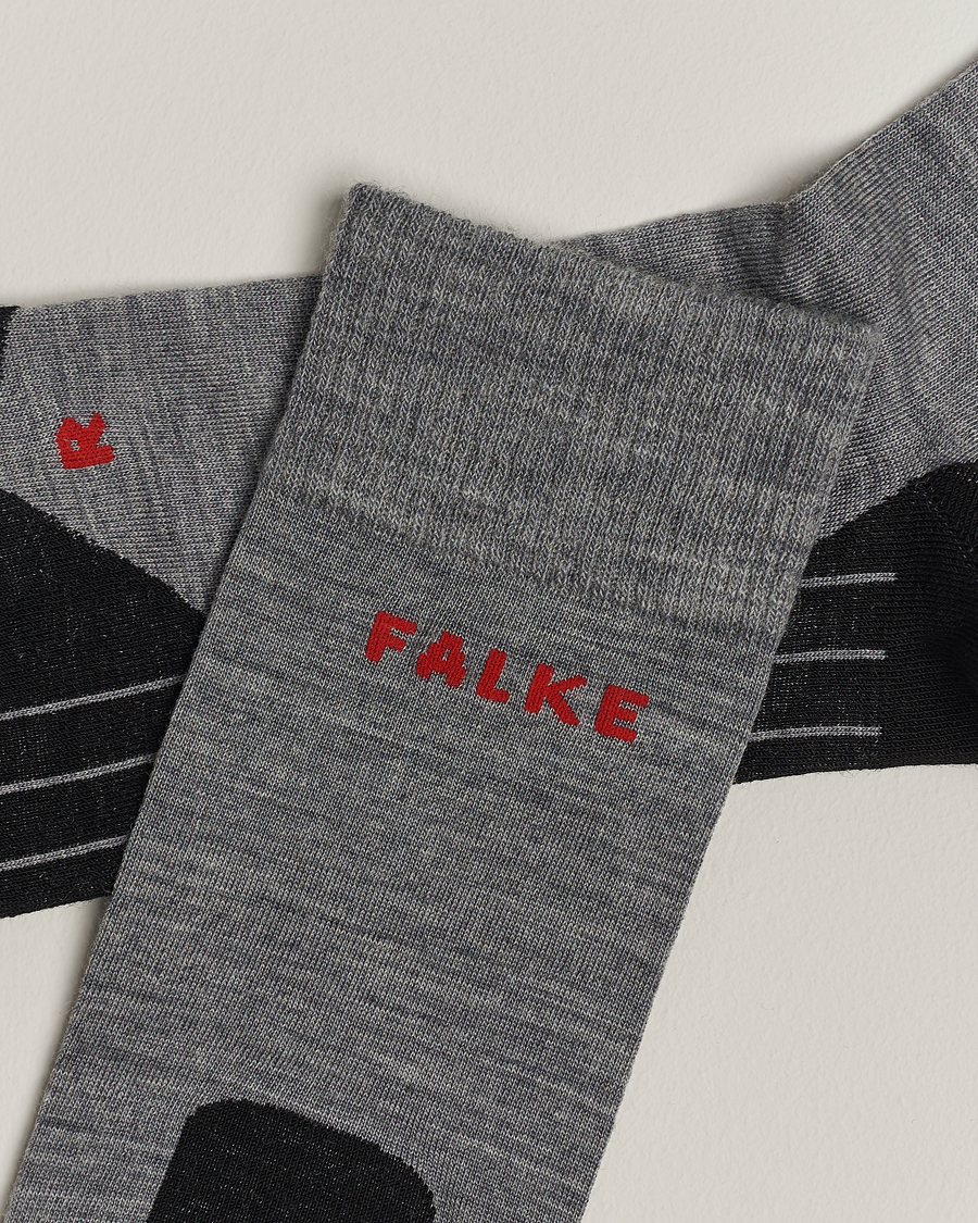 Herre | Klær | Falke Sport | Falke TK5 Wander Trekking Socks Light Grey