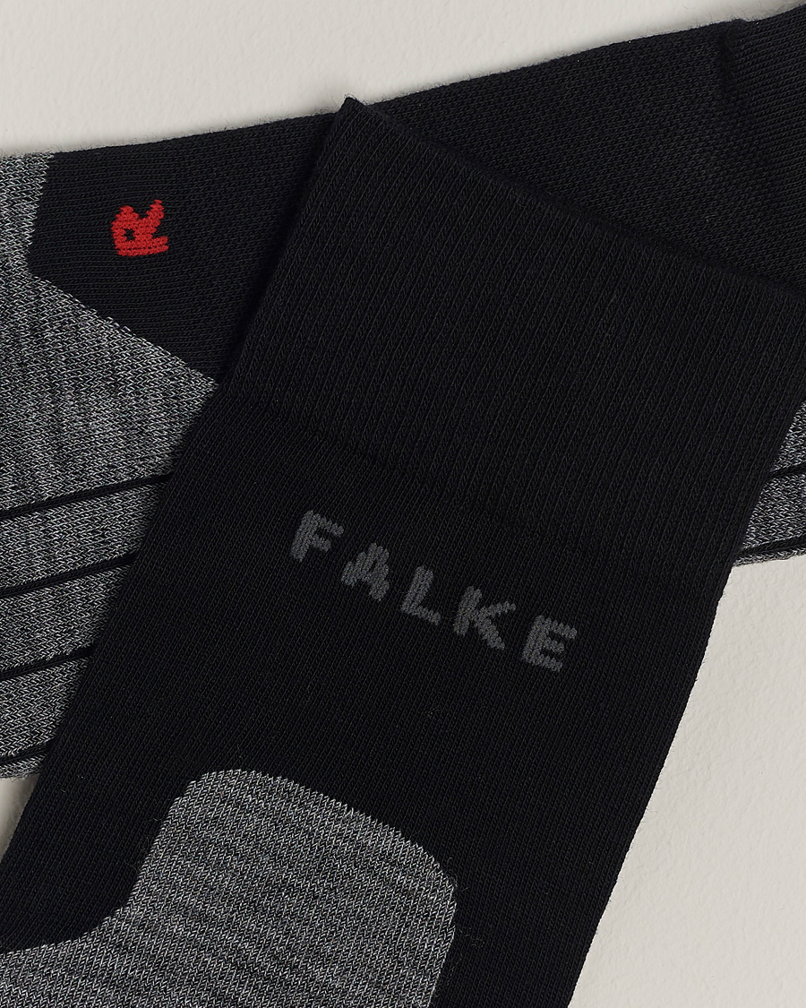 Herre | Sport | Falke Sport | Falke RU4 Endurance Running Socks Black Mix