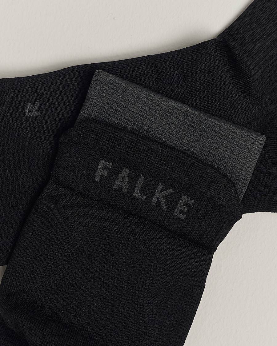 Herre | Undertøy | Falke | Sport RU Trail Running Socks Black
