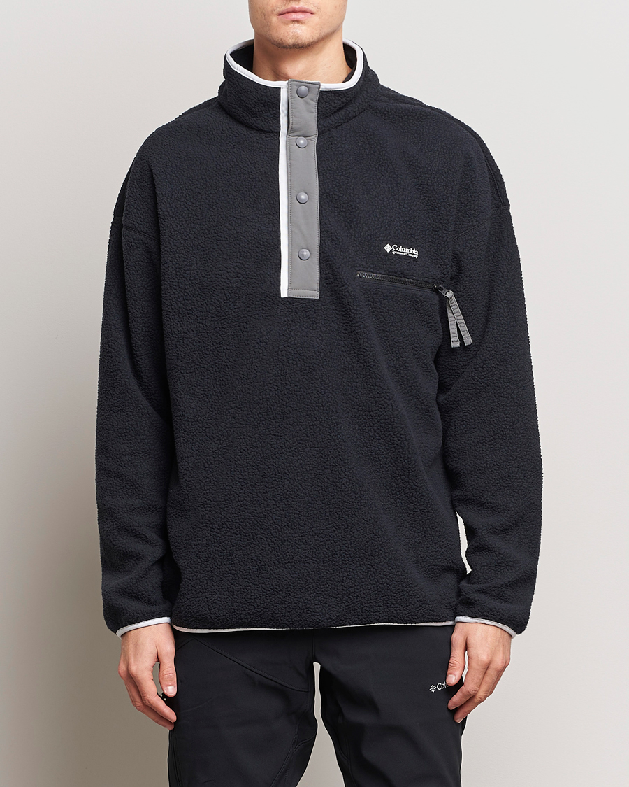 Herre | Gensere | Columbia | Helvetia Half Snap Fleece Black