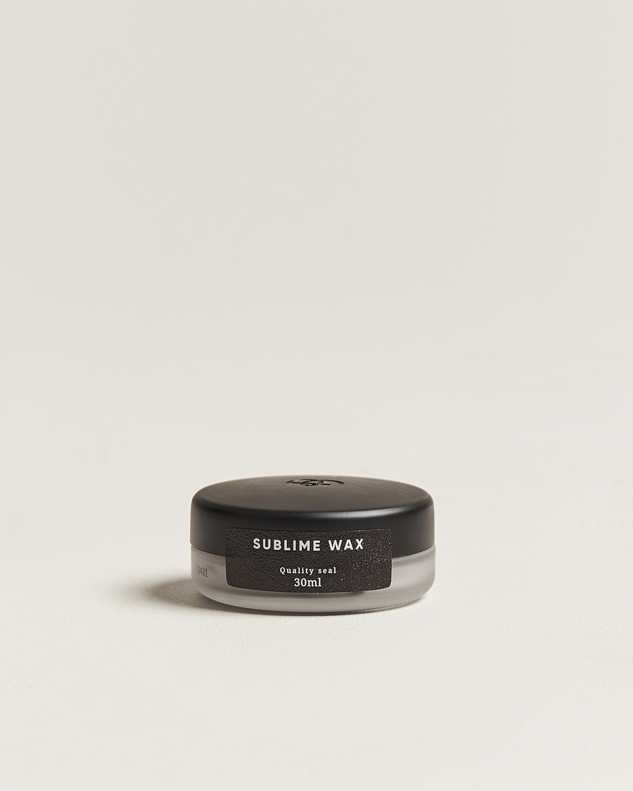 Herre | Skopleie | Paul Brunngård | Sublime Wax 30 ml Svart