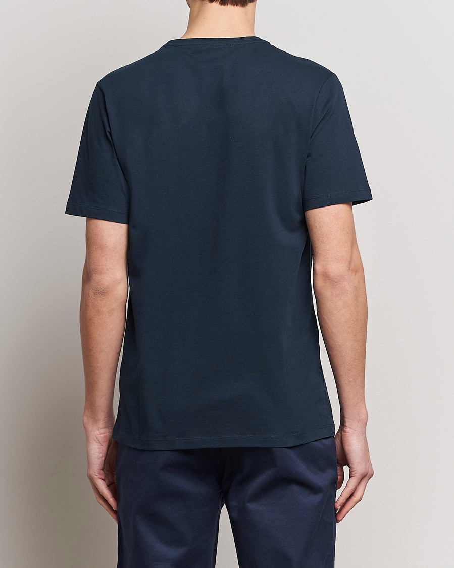 Herre | T-Shirts | KnowledgeCotton Apparel | Agnar Basic T-Shirt Total Eclipse