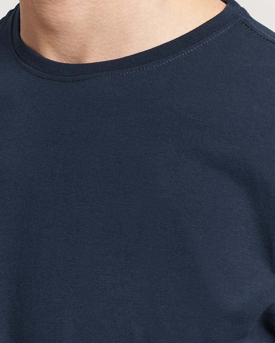 Herre | T-Shirts | KnowledgeCotton Apparel | Agnar Basic T-Shirt Total Eclipse
