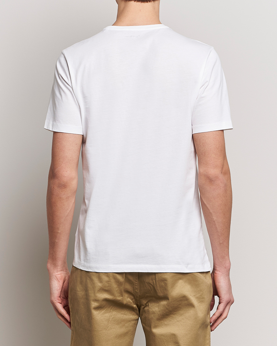 Herre | T-Shirts | KnowledgeCotton Apparel | Agnar Basic T-Shirt Bright White