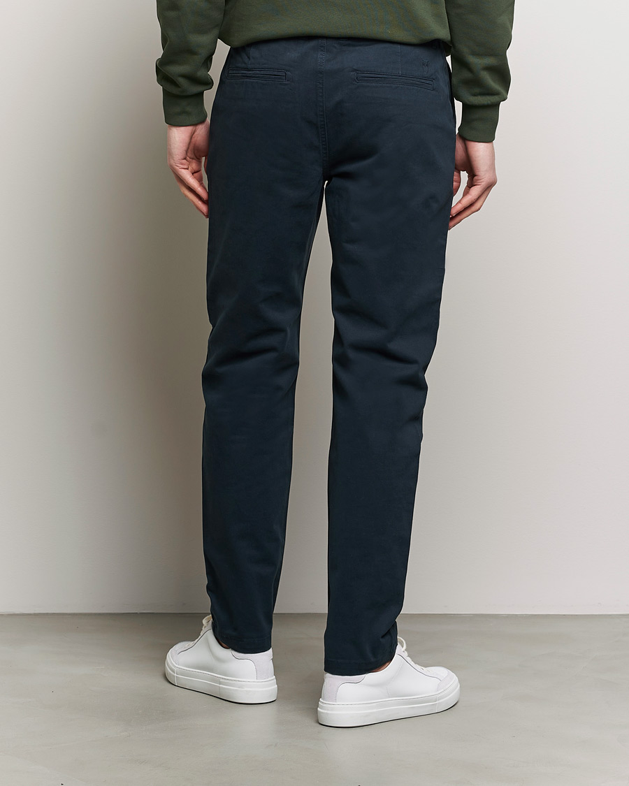 Herre | Bukser | KnowledgeCotton Apparel | Chuck Regular Cotton Twill Chino Total Eclipse