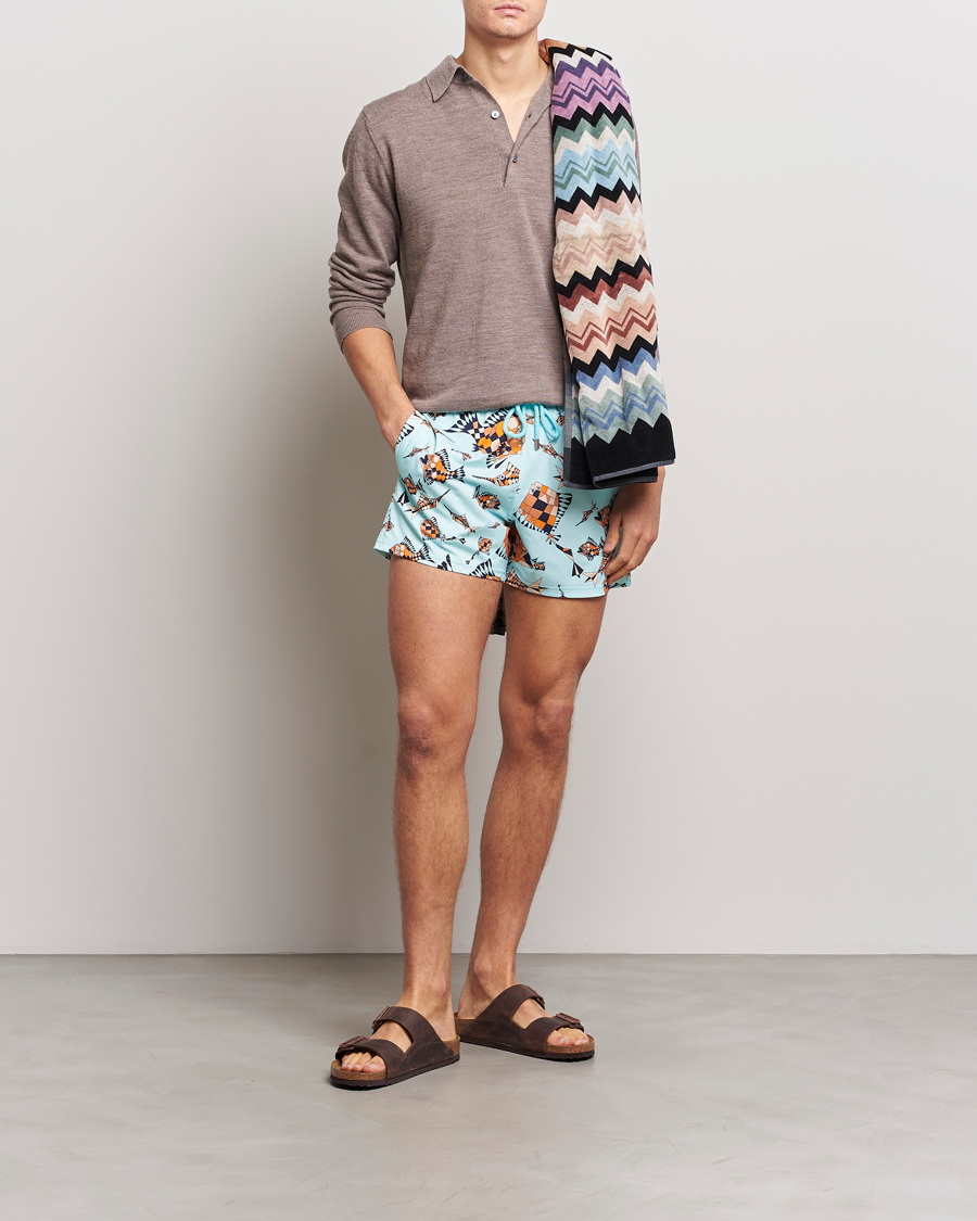Herre | Badeshorts | Vilebrequin | Moorise Vatel Swim Shorts Thalassa