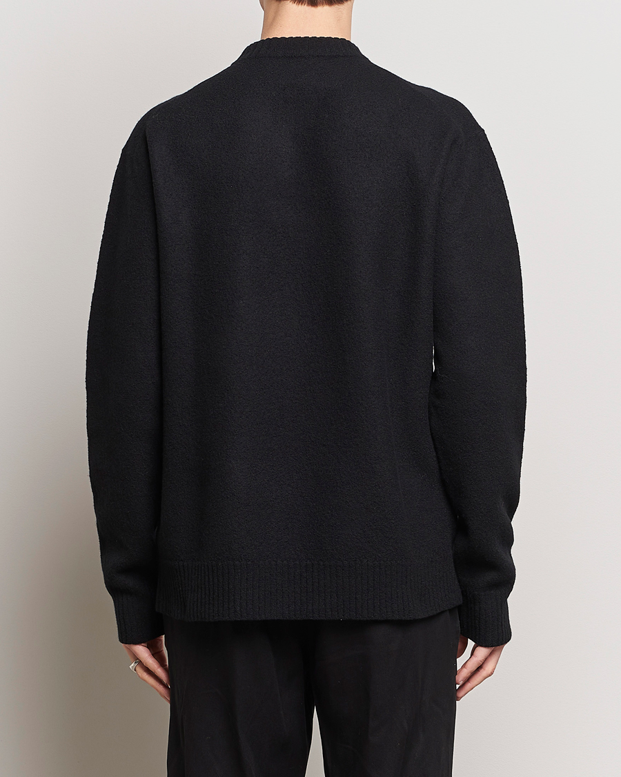 Herre | Gensere | Jil Sander | Lightweight Merino Wool Sweater Black