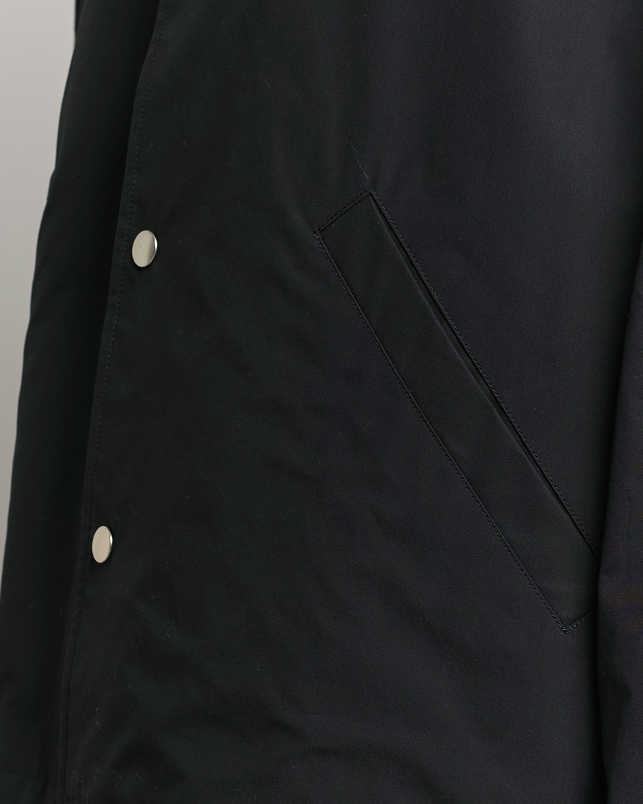 Herre | Jakker | Jil Sander | Back Printed Coach Jacket Black