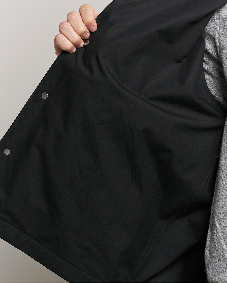 Herre | Jakker | Jil Sander | Back Printed Coach Jacket Black