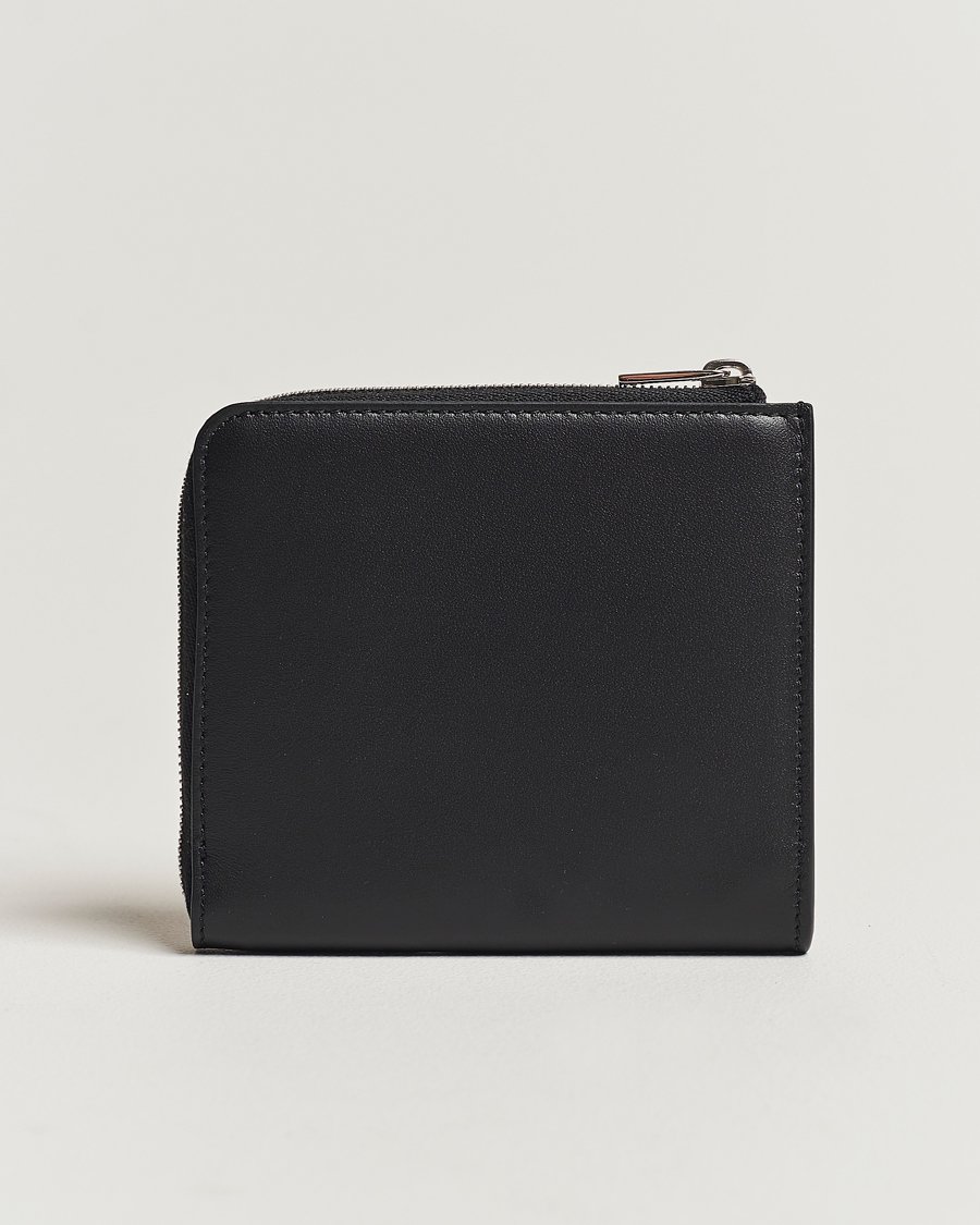 Herre | Jil Sander Soft Calf Wallet Black | Jil Sander | Soft Calf Wallet Black