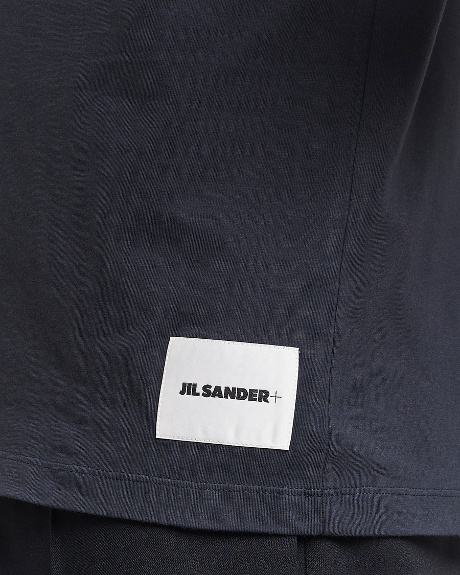 Herre | T-Shirts | Jil Sander | 3-Pack Short Sleeve T-Shirts White/Navy/Black