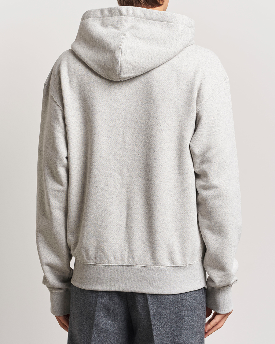 Herre | Gensere | Jil Sander | Small Logo Cotton Hoodie Light Grey