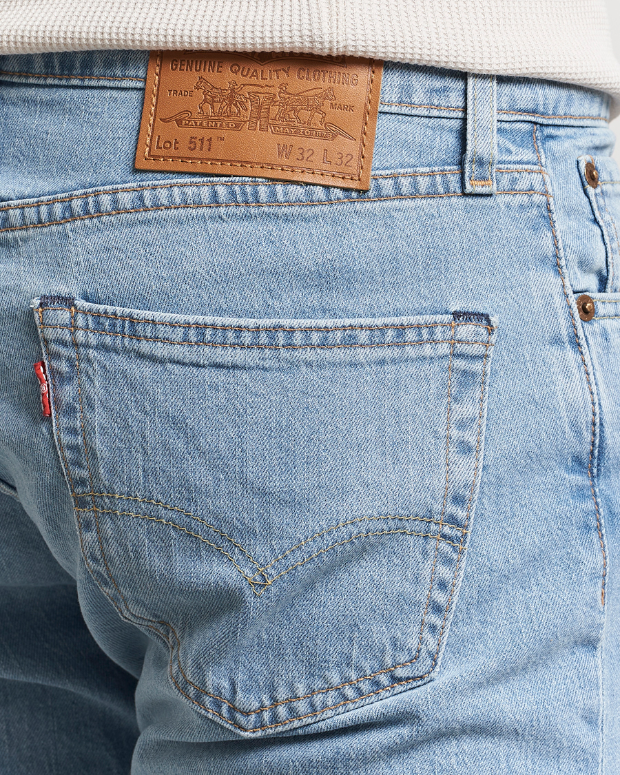 Herre | Jeans | Levi's | 511 Slim Fit Stretch Jeans Tabor Well Worn