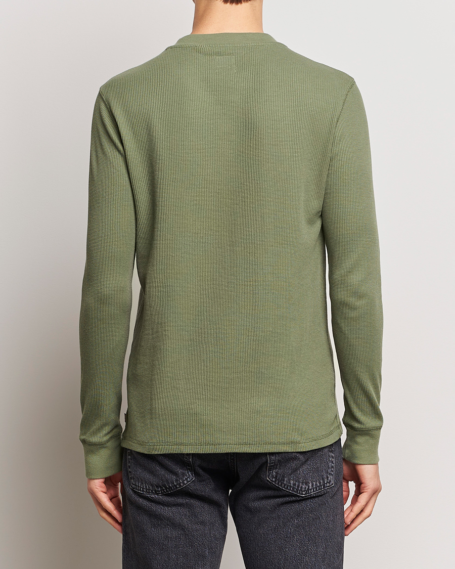 Herre | Gensere | Levi's | Thermal Henley Bluish Olive