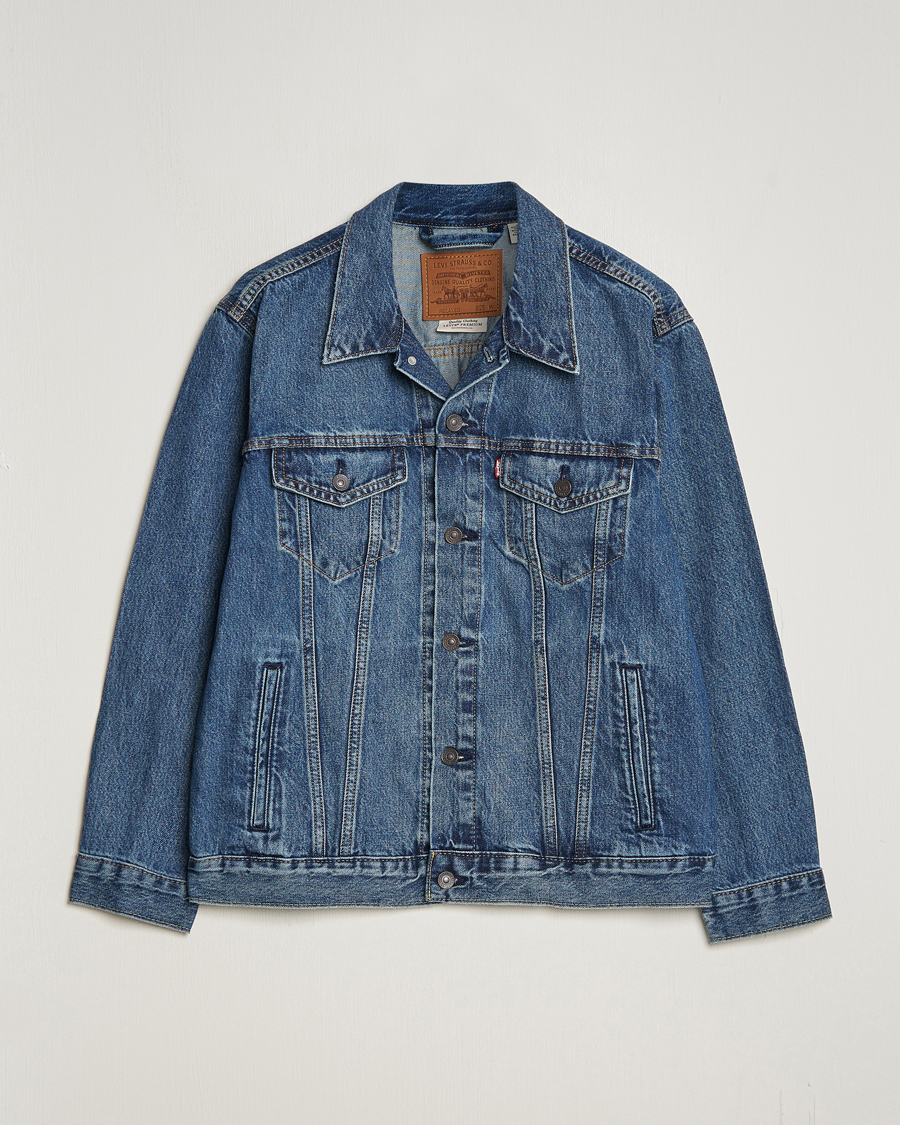Herre | Jakker | Levi's | Relaxed Fit Trucker Denim Jacket Waterfalls