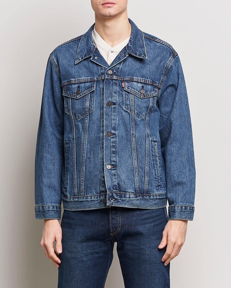 Herre | Salg | Levi's | Relaxed Fit Trucker Denim Jacket Waterfalls