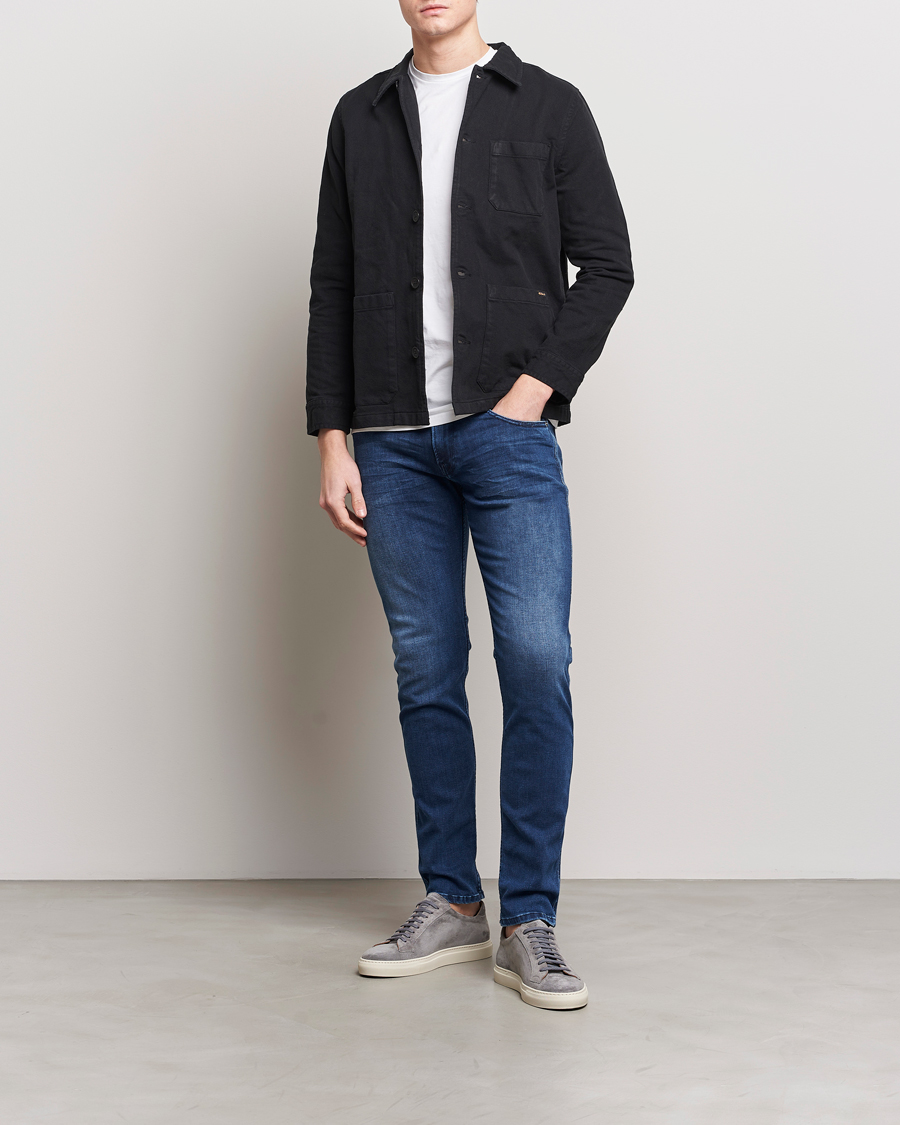 Herre | Jeans | Replay | Anbass Powerstretch Jeans Medium Blue