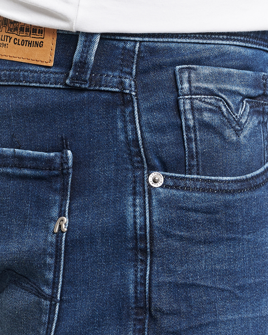 Herre | Jeans | Replay | Anbass Powerstretch Jeans Medium Blue