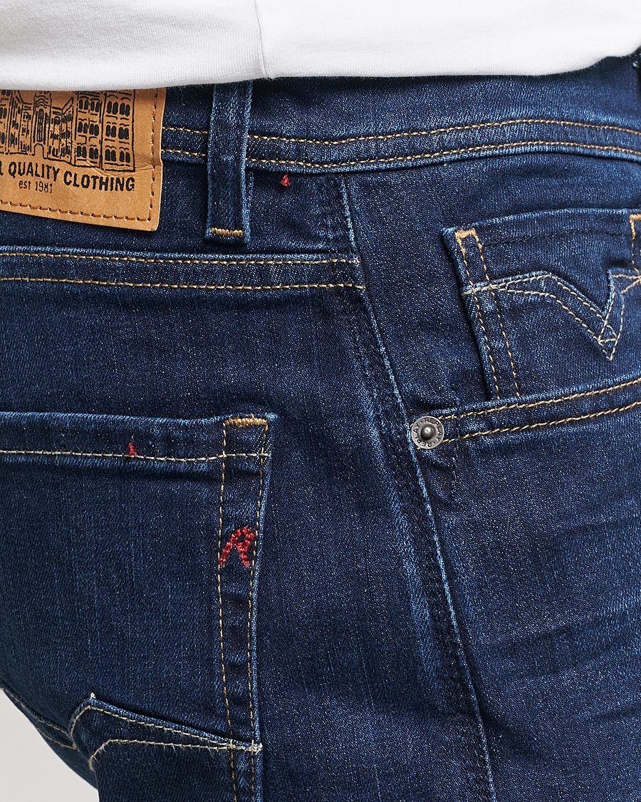 Herre | Jeans | Replay | Rocco Stretch Jeans Dark Blue