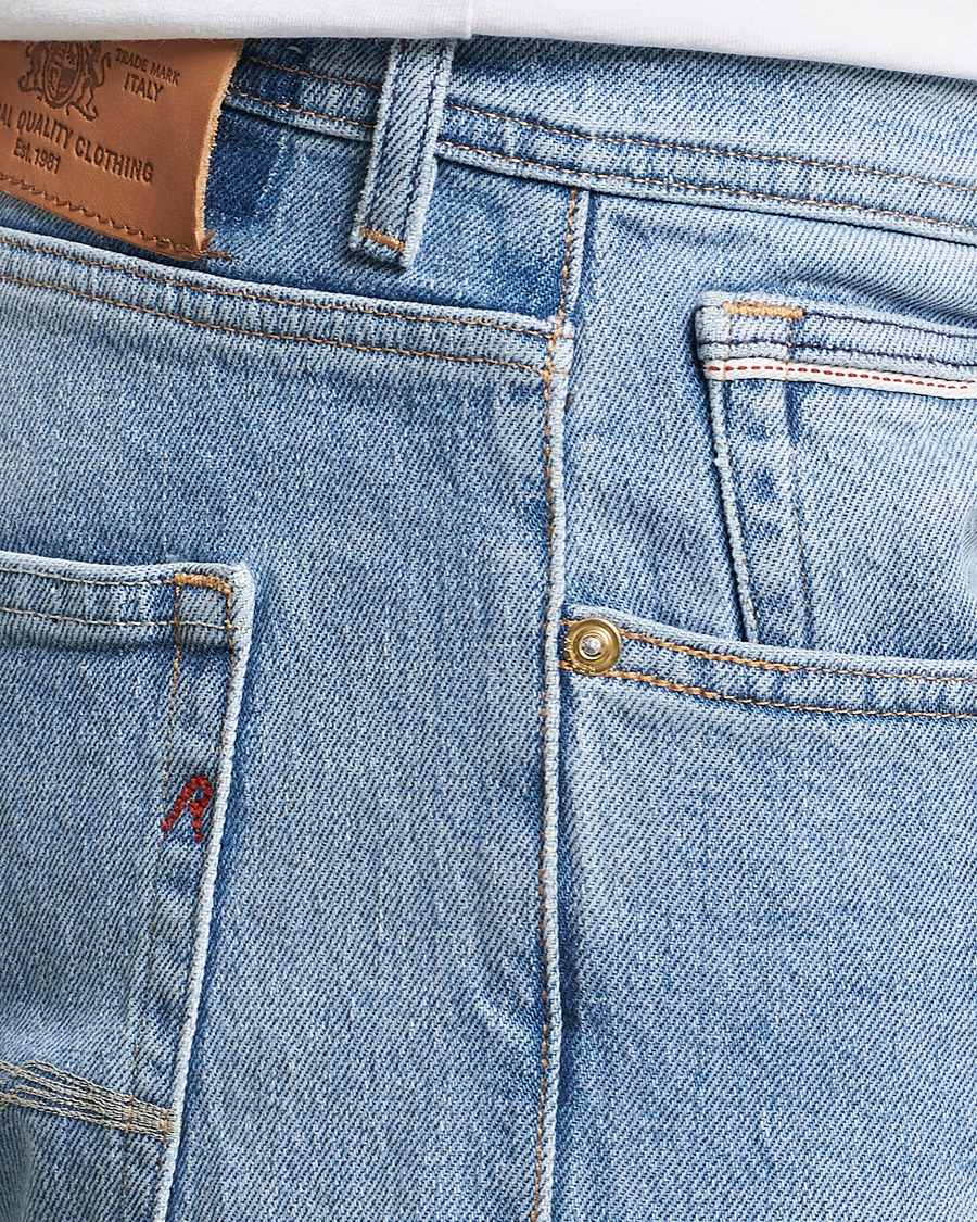 Herre | Jeans | Replay | Grover Straight Fit Stretch Jeans Light Blue