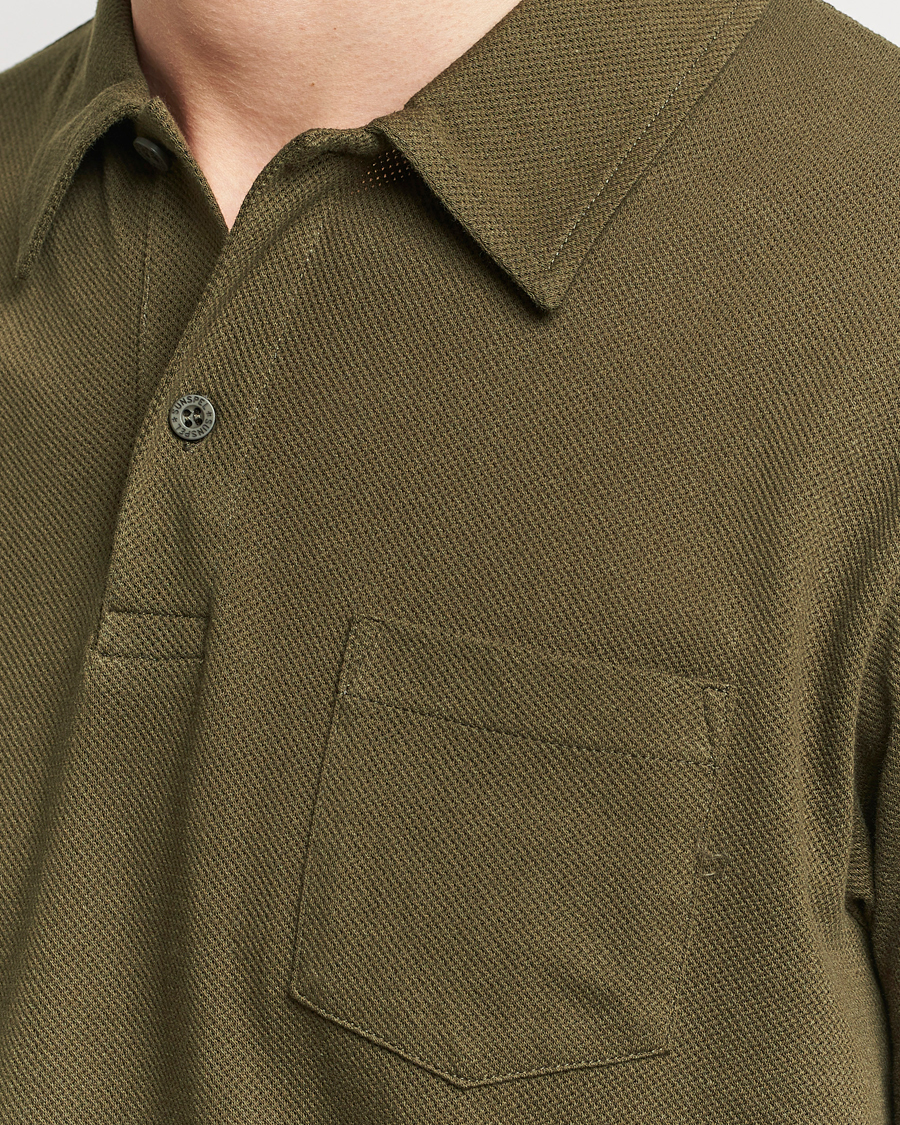 Herre | Pikéer | Sunspel | Riviera Polo Shirt Dark Olive