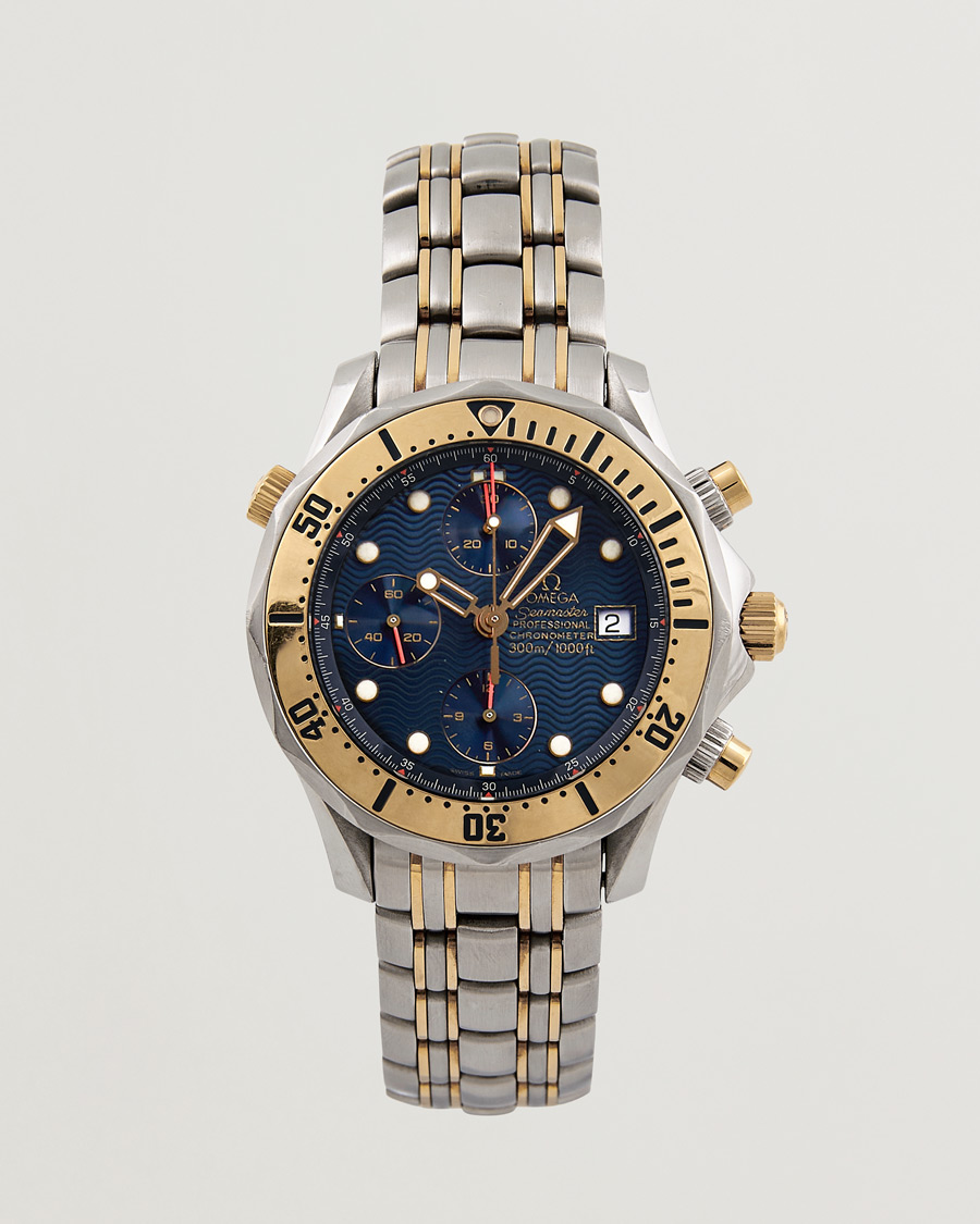 Herre | Omega Pre-Owned Seamaster 300M 2398800 Steel Blue | Omega Pre-Owned | Seamaster 300M 2398800 Steel Blue