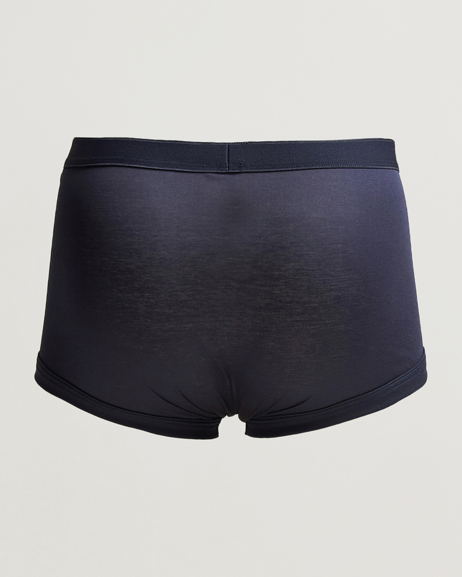 Herre | Undertøy | Zimmerli of Switzerland | Sea Island Cotton Boxer Briefs Navy